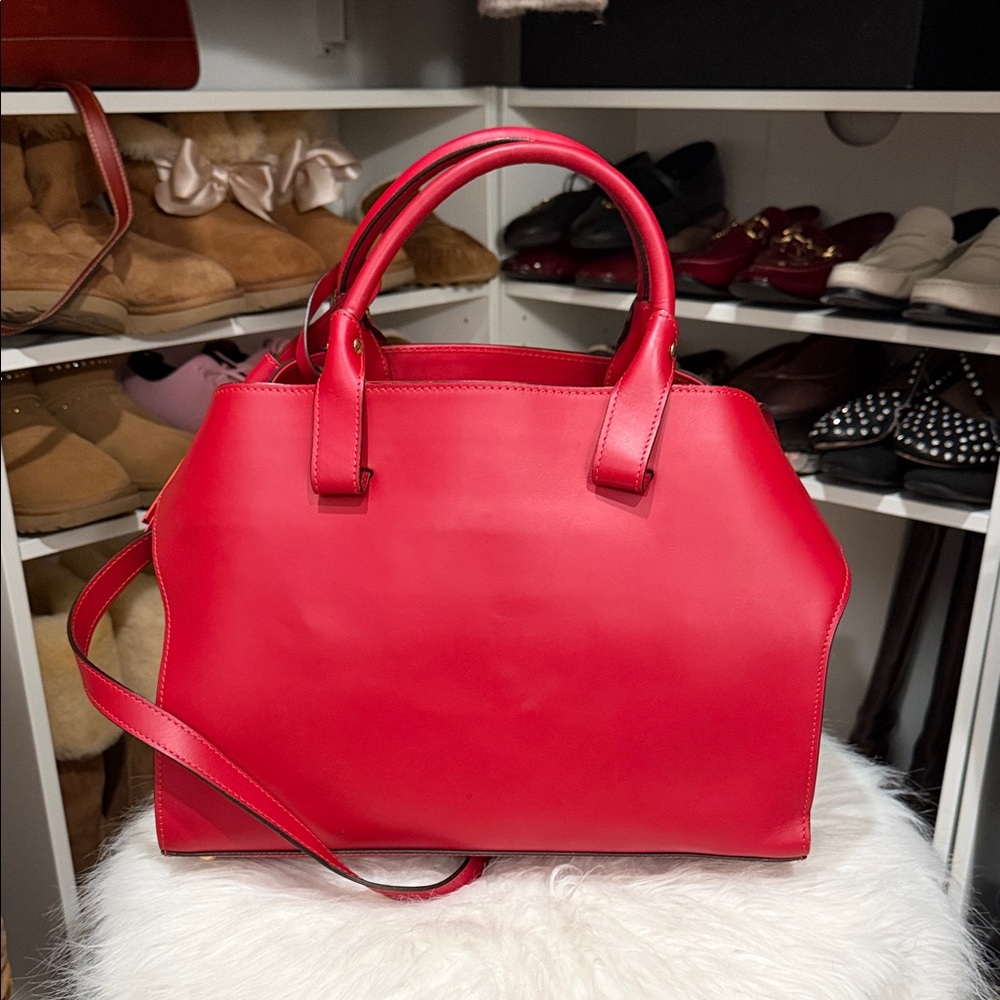 Elegant Red Women's Handbag